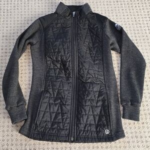 Straight down jacket